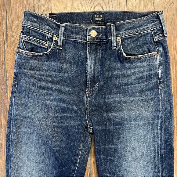 citizen of humanity rocket high rise skinny with bottom studs SZ 28/6 - Picture 11 of 12